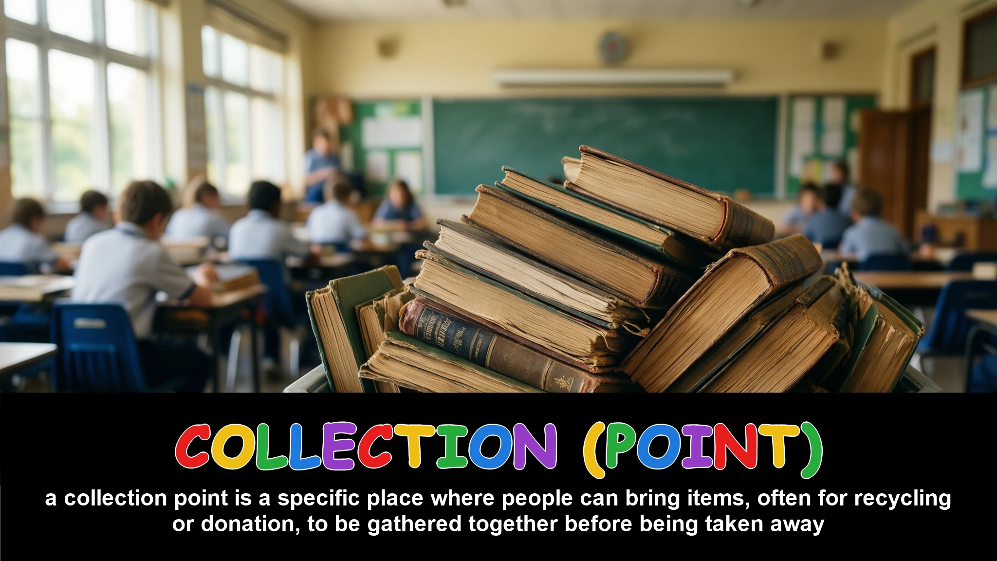 English Illustration for collection (point)